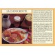 Postcard alsatian recipe - "La choucroute" - (sauerkraut)