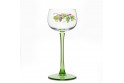 6 Alsace's wine glasses "VIGNOBLE" (vineyard) decor