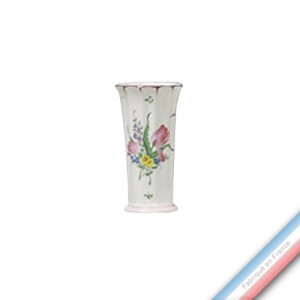 Collection REVERBERE déco  - Vase à Côtes  'Petit' Louis XV - H 23 cm -  Lot de 1