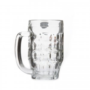 Glass tankard "Malles" with HANSI decor