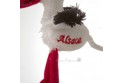 Embroidered  Keyring Stork Plush