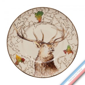 Collection CHAMBORD - Assiette plate - Diam  27,5 cm -  Lot de 4