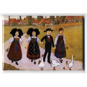 Magnet Hansi "La Promenade" (the walk)