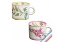 Collection ECLECTICA - Coffret 2 mini mugs fleurs poisons - 18 x 9 x 7 cm -  Lot de 1