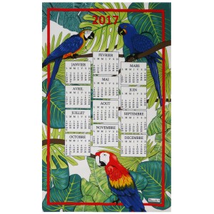 Torchon calendrier 2017 "Coco"