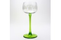 6 Alsace's wine glasses  "HANSI" decor