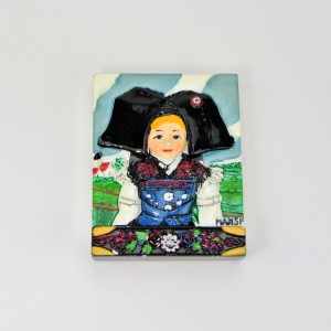 Magnet Alsace Hansi - Belle Alsacienne