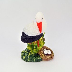 Bougie décorative Cigogne 12.5 cm