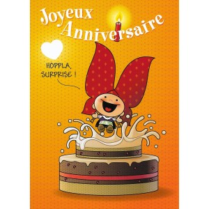 Carte de voeux Lovely Elsa - Anniversaire (Hoppla)