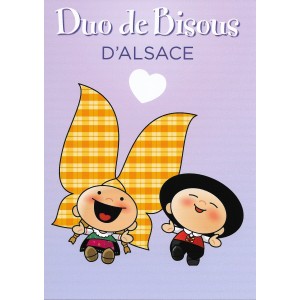 Carte de voeux Lovely Elsa - Duo de Bisous