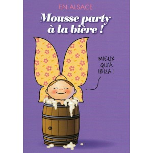 Carte de voeux Lovely Elsa - Mousse Party