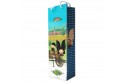 Sac pour 1 bouteille - Lovely Elsa - fond vert-bleu