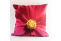 Coussin 40x40 cm collection fleurs - Cosmos fuschia