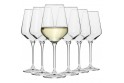 6 Verres à Vin Blanc "AVANT-GARDE" 39 cl - cristallin sans plomb