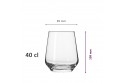 6 verres à eau "SPLENDOUR" 40 cl