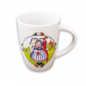 Mug Opéra "Hansi" Alsacienne Coiffe fleurie