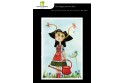 Lot de 6 cartes postales - Dessins Katia Schmitt - MA P'TITE ALSACIENNE