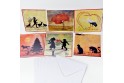 Lot de 6 cartes - Peintures Monique Meyer - VOEUX 5