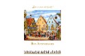 Greeting card Alsace Ratkoff - "Anniversaire" - (birthday) - children's dance