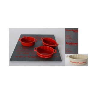 Set ardoise + 4 mini plats 