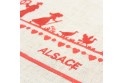 Surnappe "Alsace" personnages alsaciens