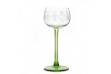  6 Alsace's wine glasses "3 GRAPPES" (4 grapes) decor