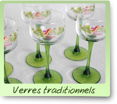 Verres alsaciens