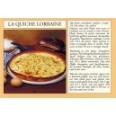 Carte postale - Quiche lorraine