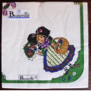 Serviettes en papier "Madame Hansi"