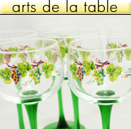 Verres et vaisselle