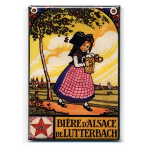 Magnet Hansi 'Bière de Lutterbach'