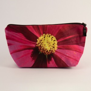 Trousse 3D collection fleurs - Cosmo fuschia