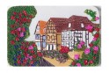 Magnet décoratif "Village fleuri" 